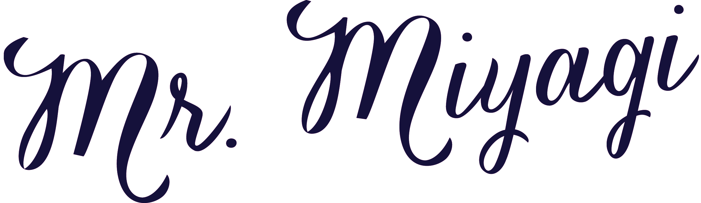 Mr Miyagi logo