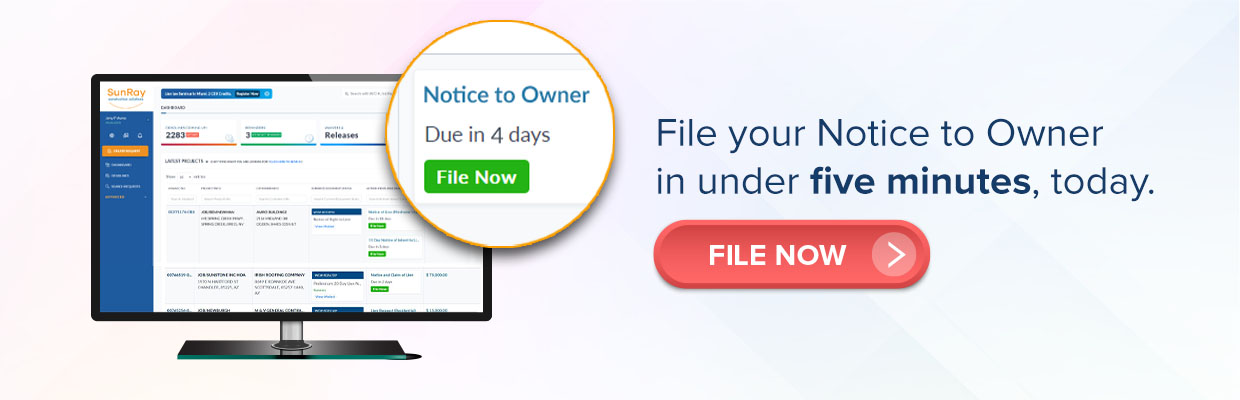 Notice to Owner Florida Form