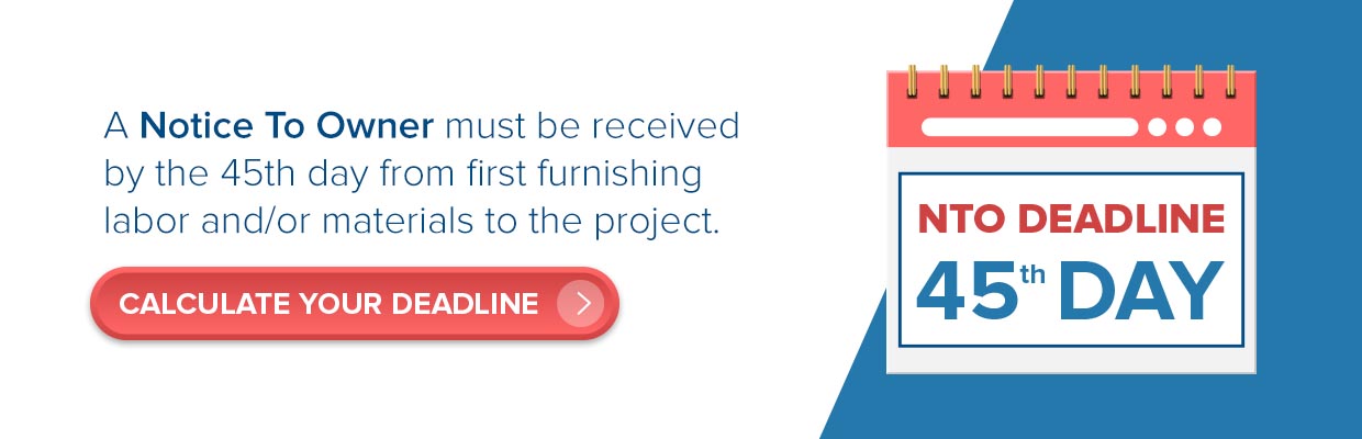 NTO Deadline 45th day