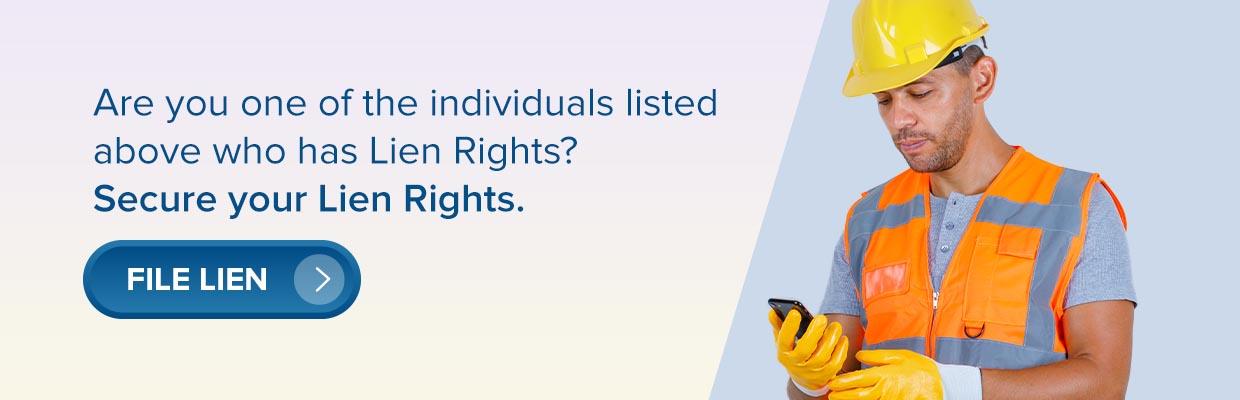 Secure your Lien Rights