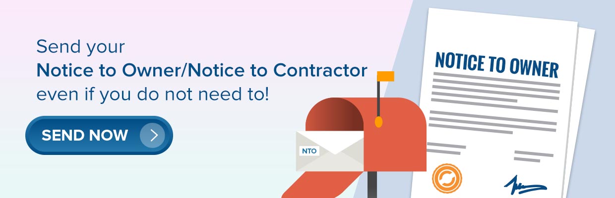 Notice to Owner/Notice to Contractor