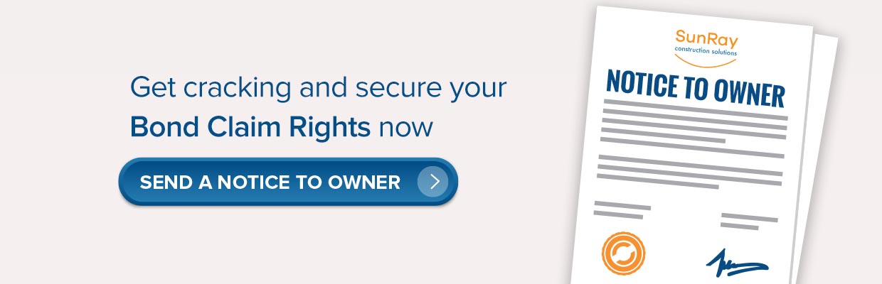 secure your Bond Claim Rights
