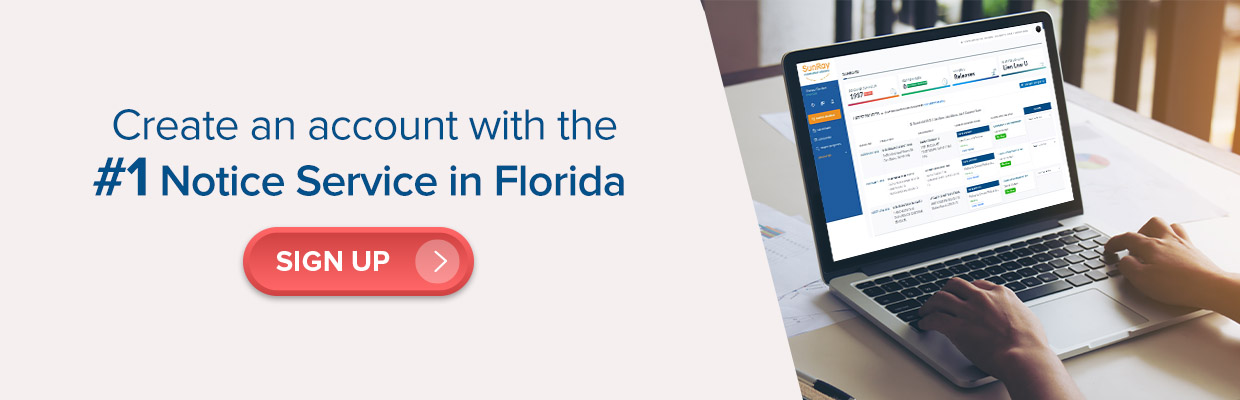 #1 Notice Service in Florida