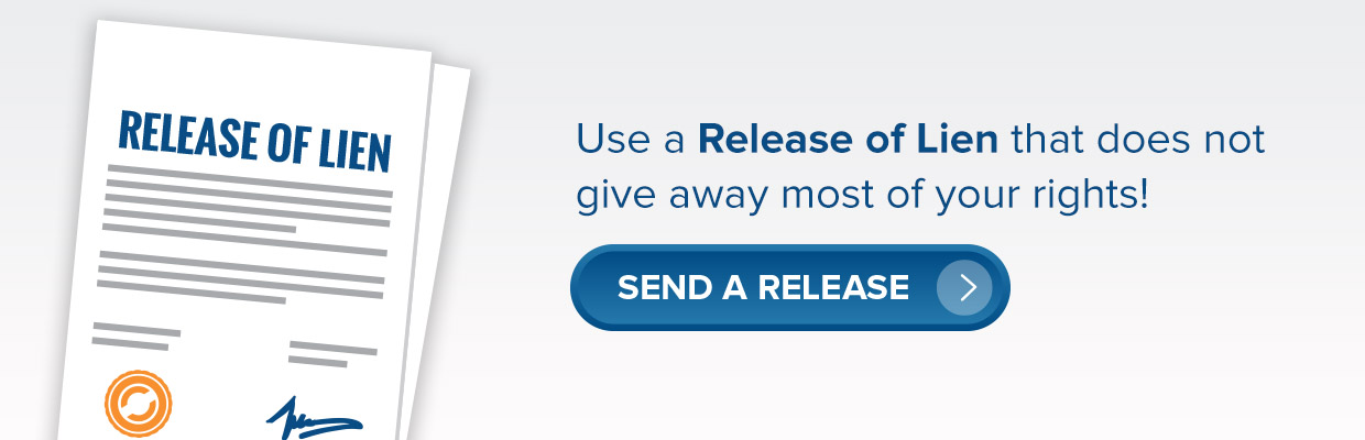 Release of Lien