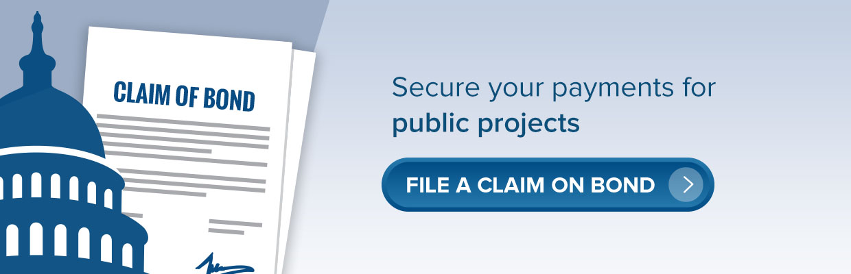file a claim on bond