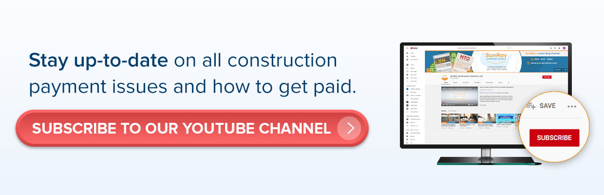 Subscribe to our YouTube channel