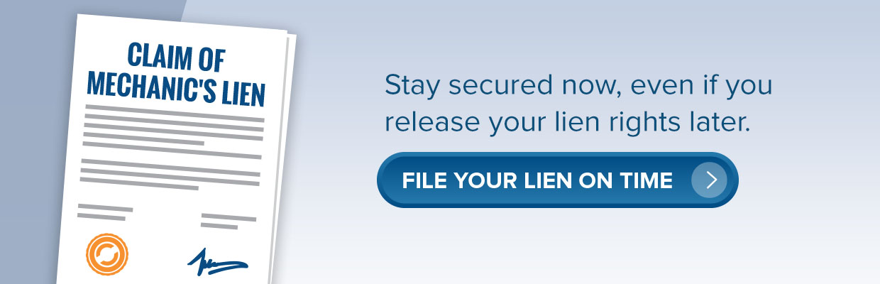claim of mechanics lien