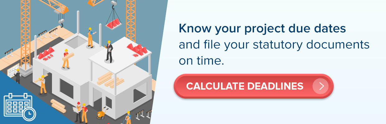 calculate deadlines