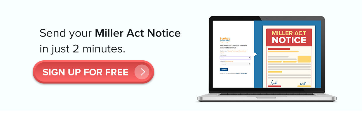 Miller Act Notice