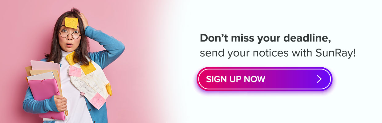 don't miss your deadlines
