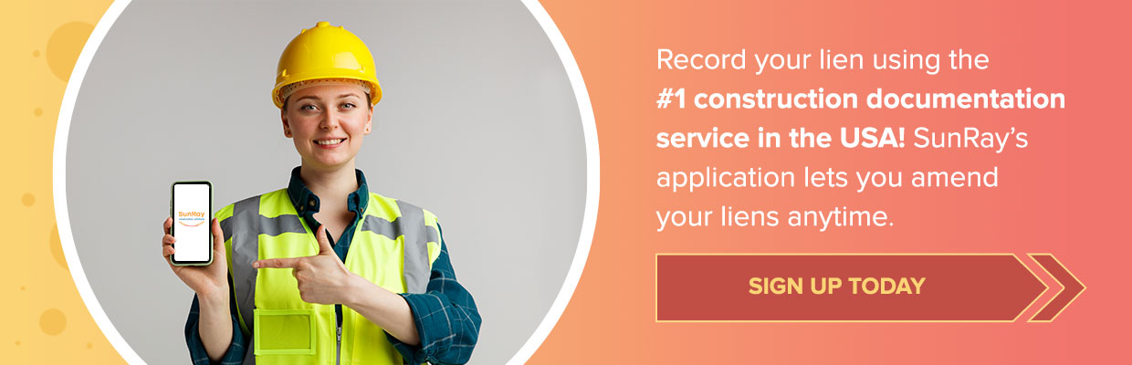 record your lien
