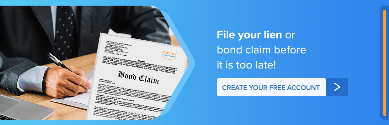 construction bond claim