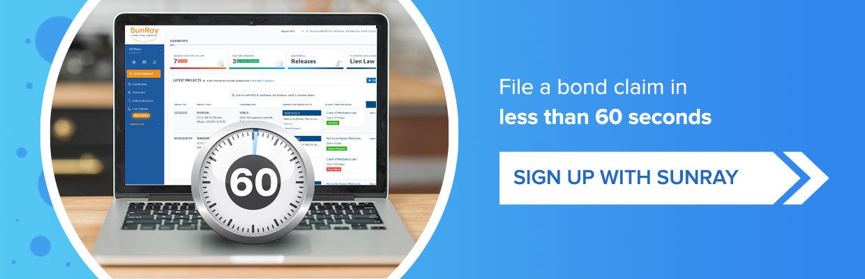 file a bond claim