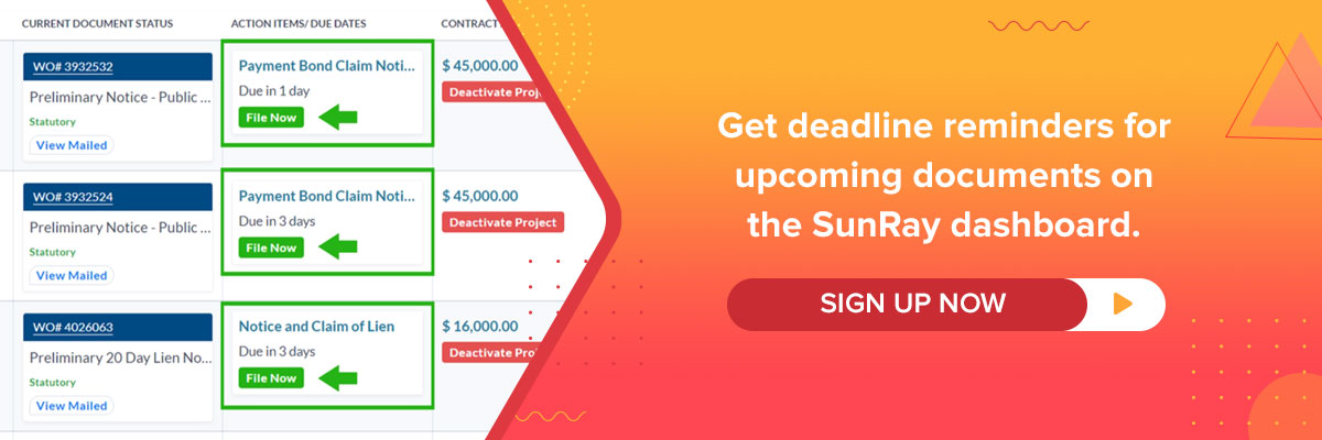 deadline reminders