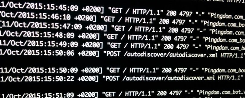 Data from logs can be used to locate a user