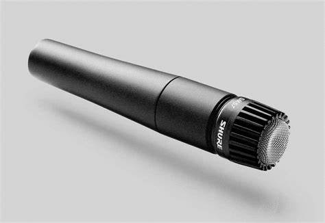 enregistrer sa guitare micro shure sm57