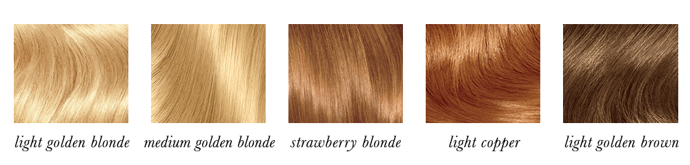 Light Spring Hair Colours