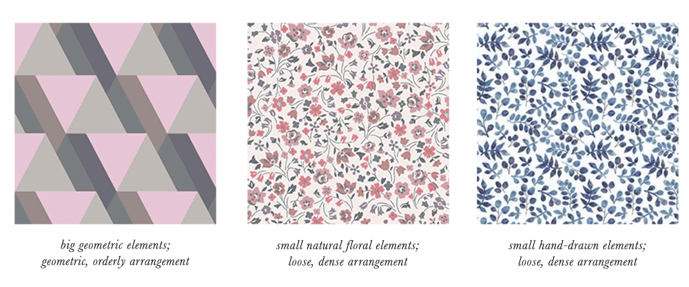 Light Summer Patterns & Prints Elements
