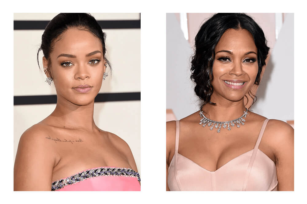 Colour Analysis for People of Colour - Soft Summer Examples