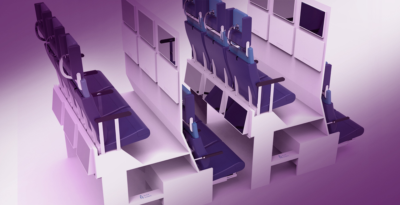 A new seat configuration from Chaise Longue could help airlines on their path to customer centricity