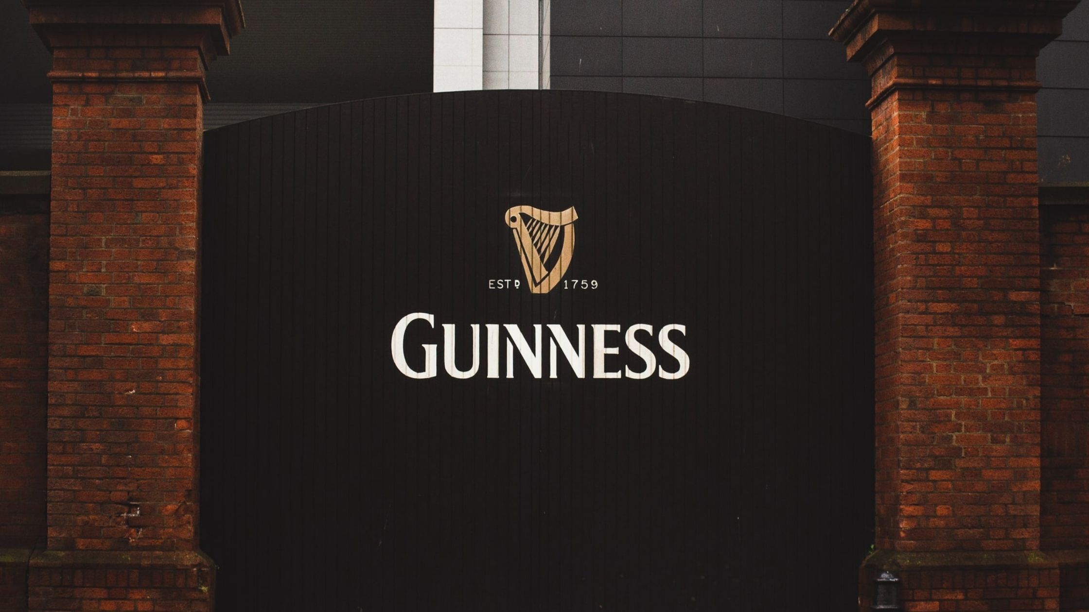 The Gates At The Guinness Factory