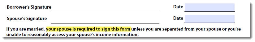 spouse sign income-based repayment