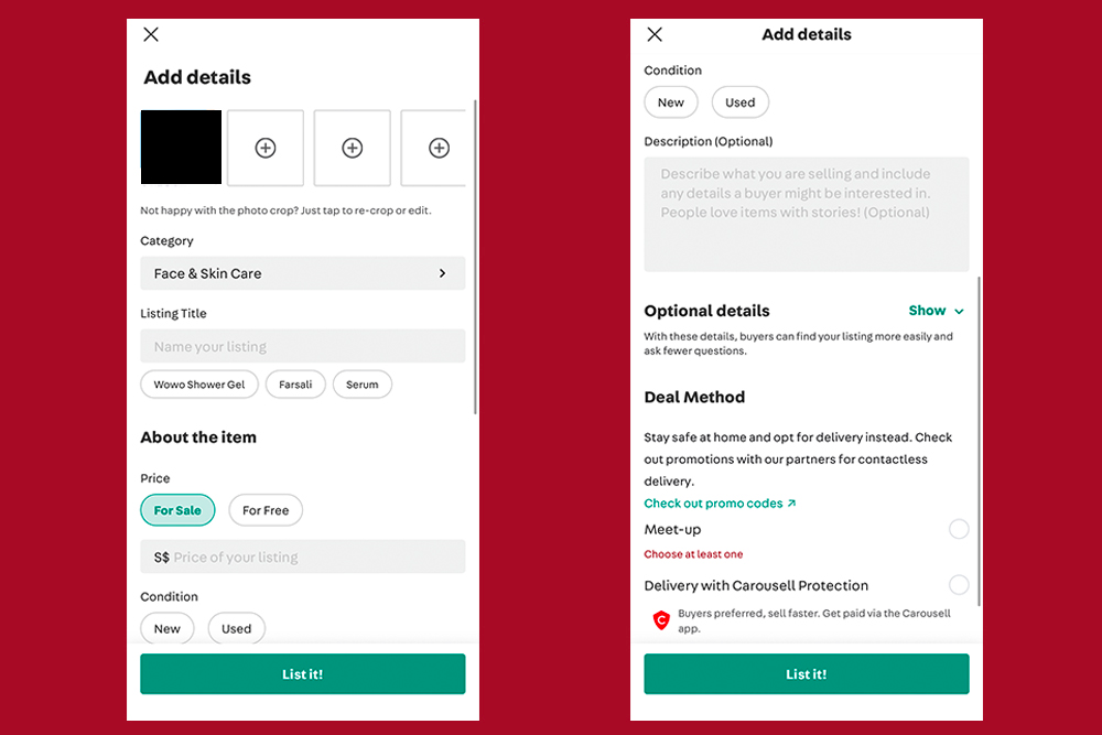 5 Steps And 5 Tips To Start Selling On Carousell Singapore