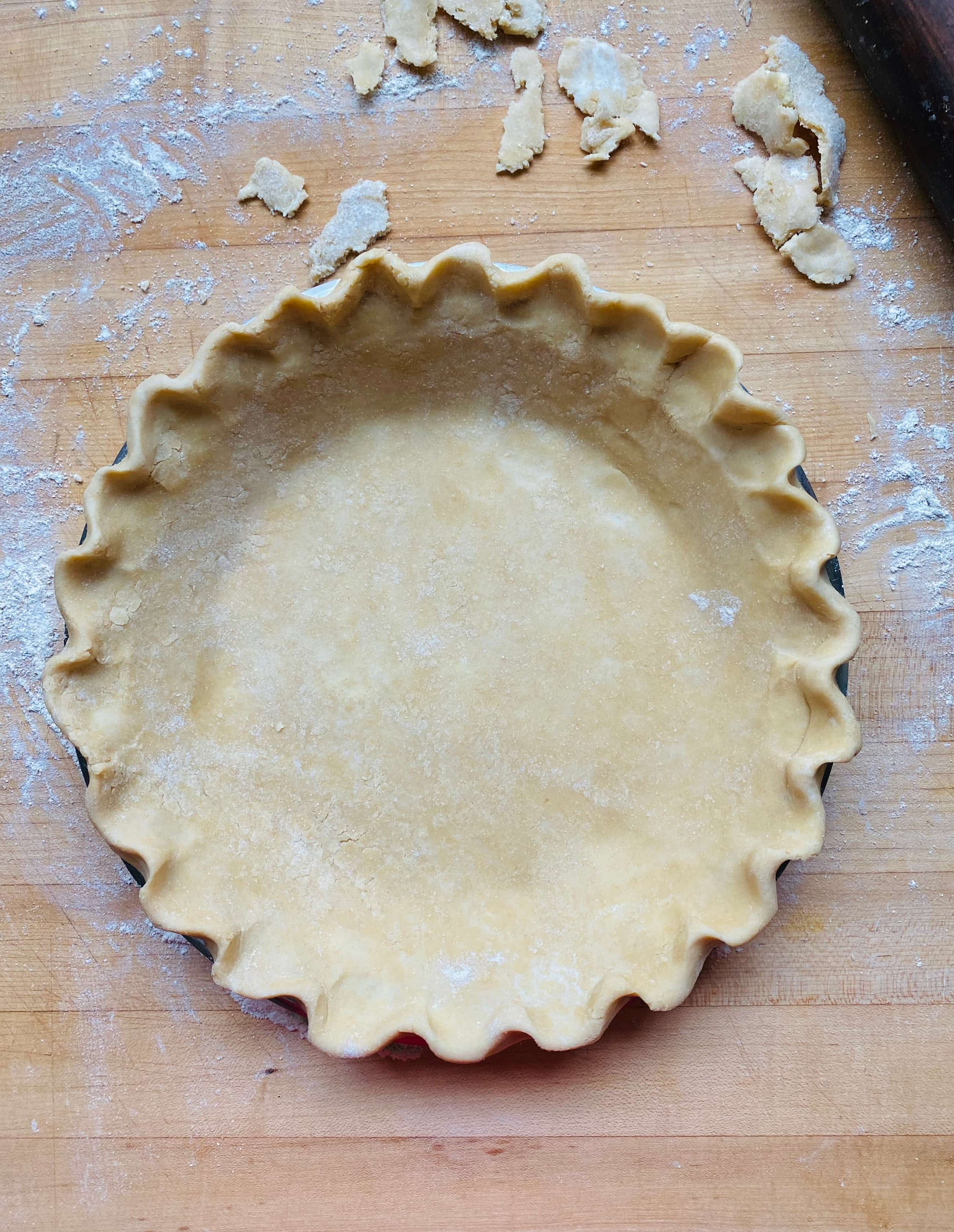 Flaky Whole Grain Pie Dough Recipe