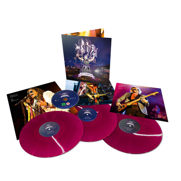 Aerosmith - Rocks Donington 2014: Limited Edition Purple 3LP Vinyl + DVD