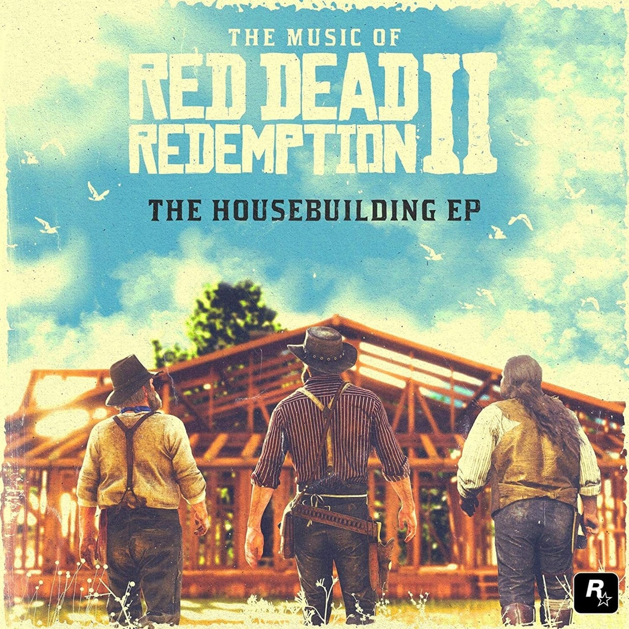 Various Artists - The Music of Red Dead Redemption II: The Housebuilding EP Limited Edition Sky Blue 10" Vinyl