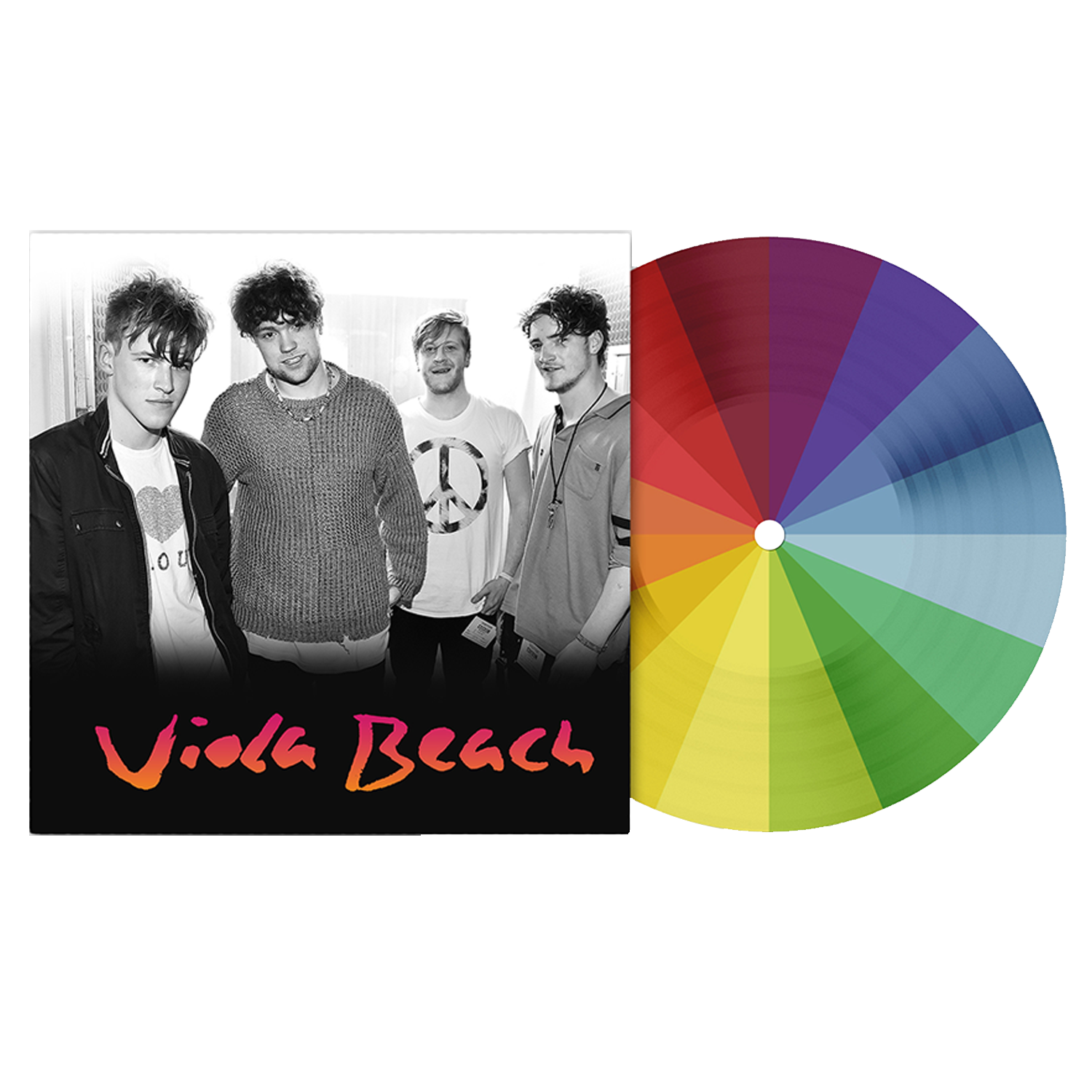 Viola Beach - Viola Beach Limited Edition Rainbow Coloured Picture Disc Anniversary Vinyl