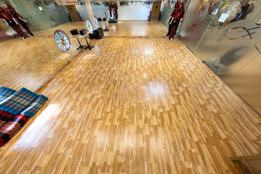 front ballroom in palais de danse dance studio