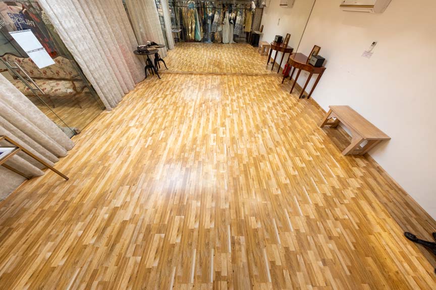 front ballroom in palais de danse dance studio