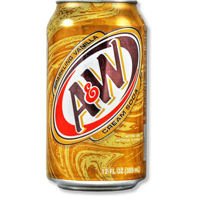 A&W "Cream Soda" vanille (355ml)
