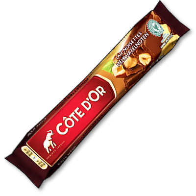 Côte d'Or lait et noisette (45g)