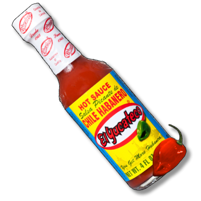 El Yucateco "Hot sauce" au piment Habanero (120ml)