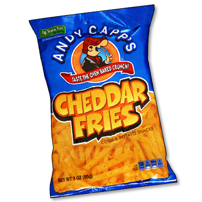 Andy Capp's "Oven Baked Cheddar Fries" (85g)