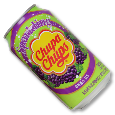 Chupa Chups soda "Grape" (345m)
