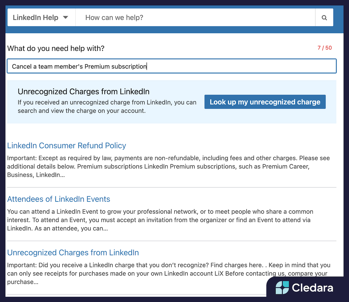 How to Cancel LinkedIn Premium Subscriptions | Cledara