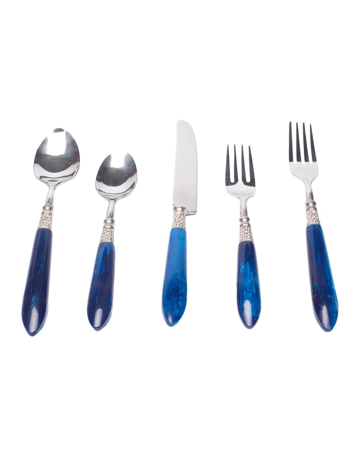 Juego de cubiertos en resina - Casa Chiqui