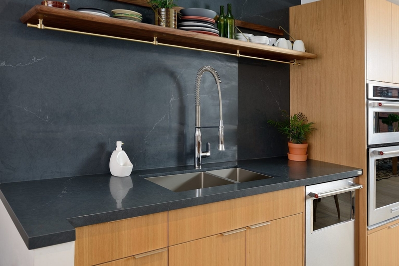 Charcoal Soapstone Quartz Countertop Slabs for sale in Memphis, TN