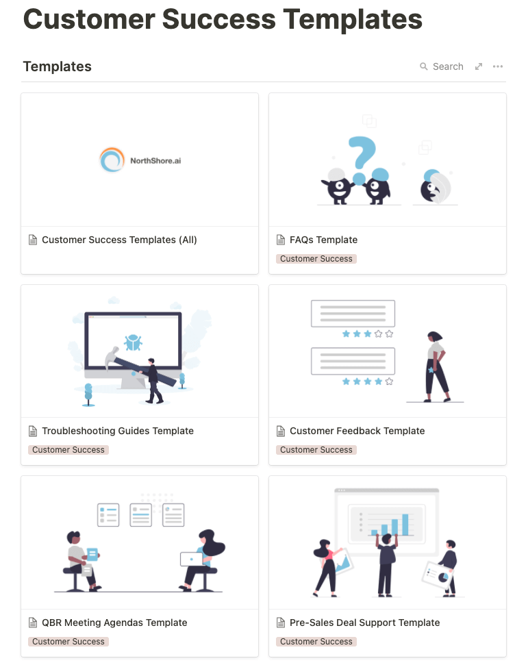 A set of templates for managing Customer Success team knowledge ...