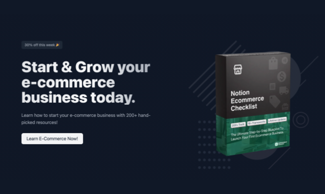 E Commerce Checklist Notion Everything E Commerce Checklist Notion Everything