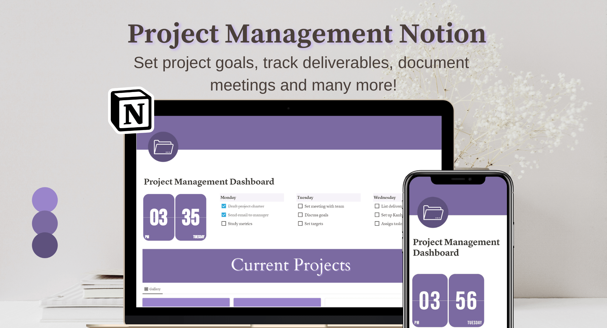 Project Management Project Planner Notion Dashboard Notion Everything Project Management Project Planner Notion Dashboard Notion Everything