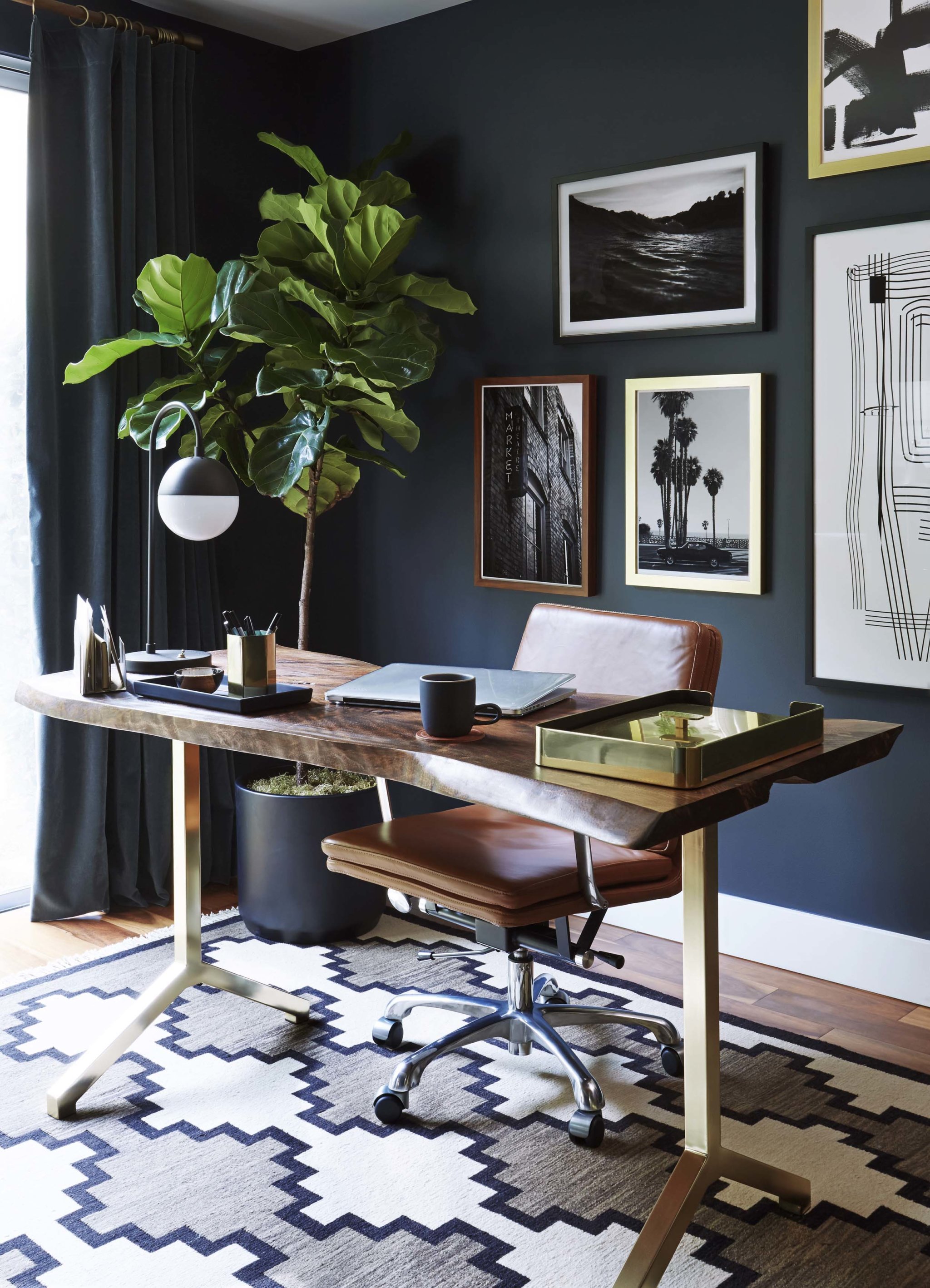 home office art déco