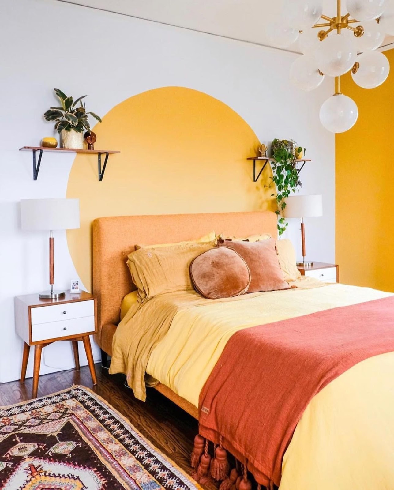 quarto casal colorido