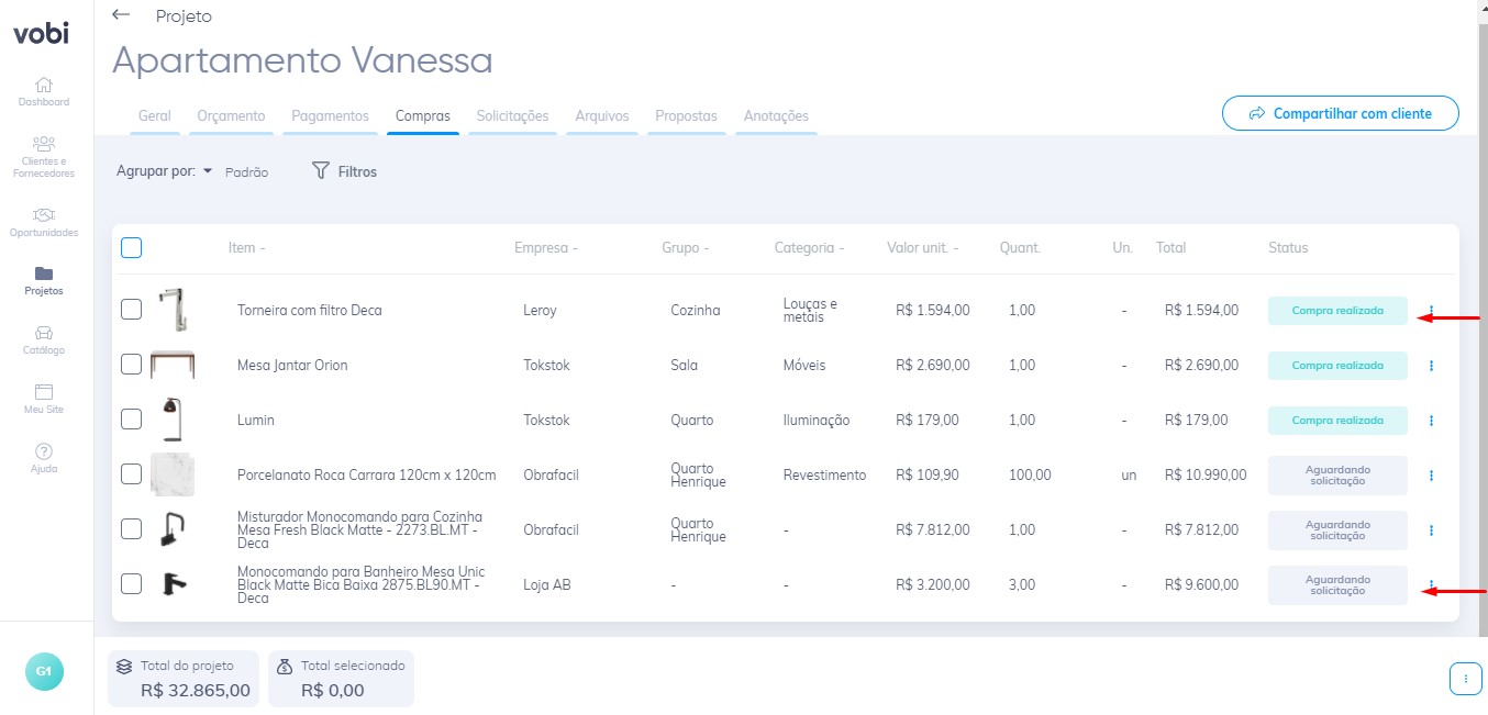 Lista de compras