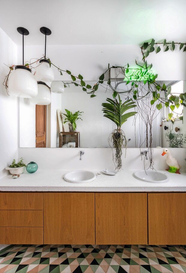 banheiro neon