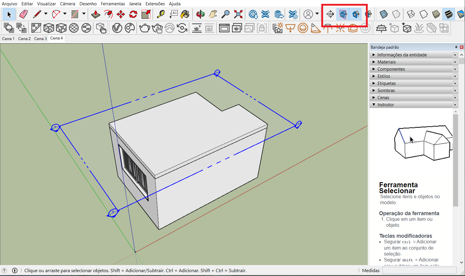 planta humanizada no sketchup - passo a passo