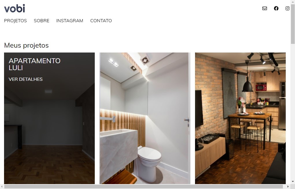 Site para Arquitetos